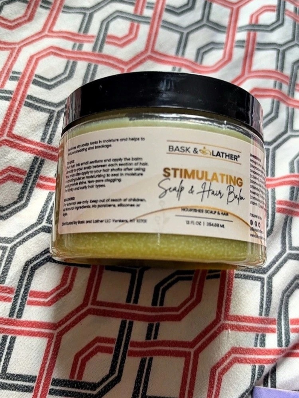 Bask & Lather Stimulating Scalp & Hair Scrub Scalp & Hair Scrub